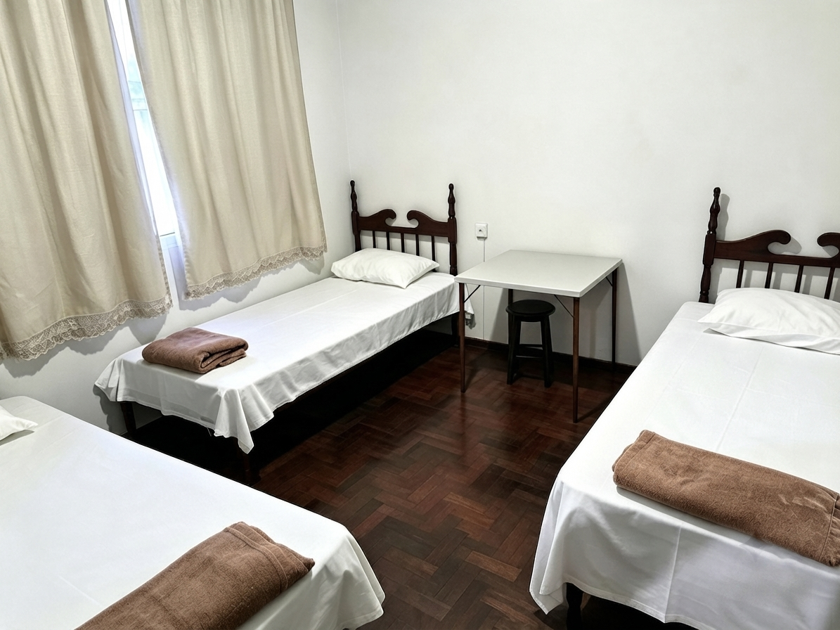 Quarto solteiro simples